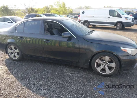 2006 BMW 525Xi z USA, uszkodzony, nr VIN WBANF33576CS36162